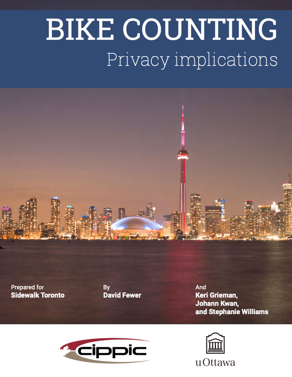 Bike Counting: Privacy Implications Report Cover
